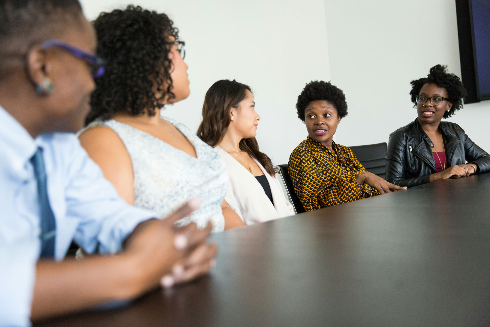 Diverse team collaborating on workforce strategy
